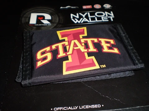 NCAA Iowa State Cyclones  Nylon Wallet   Free Shipping Cover