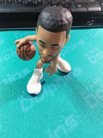 smALL-STARS Micro Minis NBA Stephen Steph Curry #30 3" Figure From The National Cover