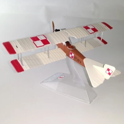 1:72 WW1 Polish Hansa Brandenburg C1 Biplane Fighter Model Diecast Military Gift - Image 1 of 4