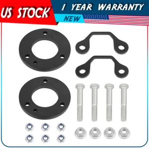 2 Pcs 1" Front Leveling Kit Strut Spacer For Ford Bronco 2021 2022 2023 Black - Picture 1 of 8