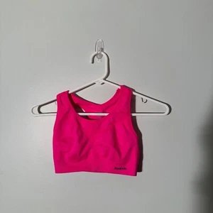 Reebok Sports Bra Hot Pink Small Women's - Picture 1 of 4