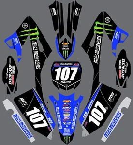 Graphics for Yamaha YZ 125 YZ125 2022-2025 Decals stickers shrouds - Picture 1 of 1