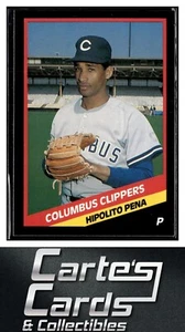Hipolito Pena 1988 CMC Columbus Clippers #7 Yankees de Nueva York - Imagen 1 de 2