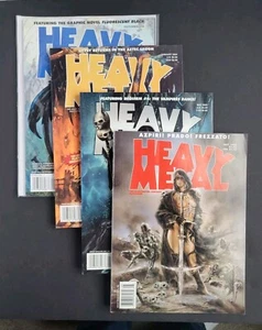 Lot of 4 Heavy Metal Magazines ~ May 1993, May 2006, January 2004 and Sept. 2008 - Bild 1 von 3