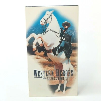 Western Heroes of the Silver Screen (VHS 1997) Gene Autry Roy Rogers - Image 1 of 4