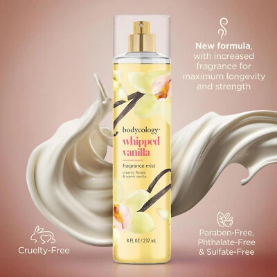 Long-Lasting Fragrance Body Mist, Whipped Vanilla, 8 Fl Oz - Image 1 of 4