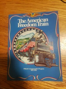 American Freedom Train Official Commemorative Program - 1975/1976 - Picture 1 of 9