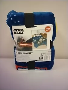 Disney Star Wars Plush Blanket- 62in. x 90in. - Brand New - Picture 1 of 4