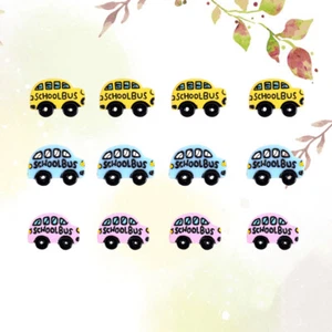 12 piezas broche pegatinas nevera estuche lápiz decoración resina para bricolaje - Imagen 1 de 11
