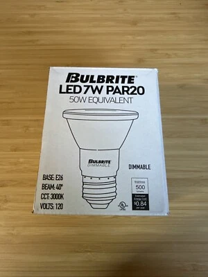 BULBRITE LED 7W PAR20 50W Equivalent  - Image 1 of 4