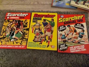 More details for scorcher annuals 1979, 1981, 1982