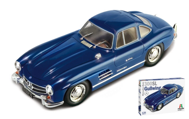 Modellino auto kit di montaggio Italeri MERCEDES 300 SL MODEL scala 1:24 - Immagine 1 di 1