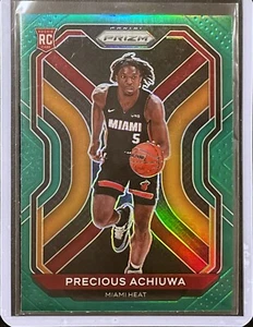 Precious Achiuwa - 2020-21 Panini Prizm - Green Prizm - Rookie #294 - Bild 1 von 1