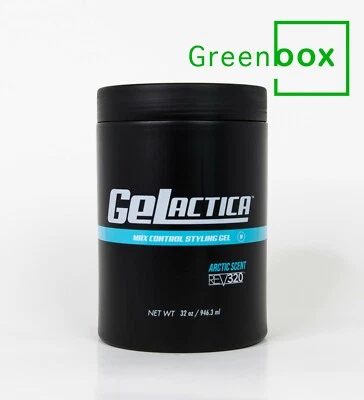 GELACTICA GEL 32 oz FOR MEN STRONG HOLD WATER BASE - Image 1 of 3