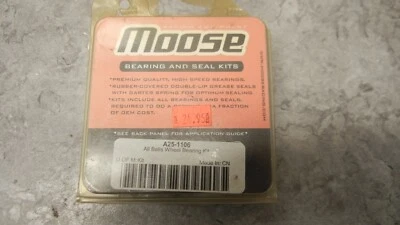 MOOSE RACING NOS 25-1106 REAR WHEEL BEARING SEAL KIT FOR 1992 KTM LC4 500CC - Image 1 of 4