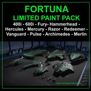 STAR CITIZEN PAINTS - FORTUNA LIMITED PAINT PACK / SKIN - Picture 1 of 15