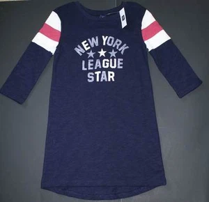 NWT Gap Kids Urban Uniform New York 3/4 Sleeve Dress S 6/7 - Picture 1 of 1