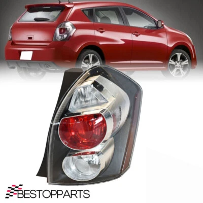 For 2009-2010 Pontiac Vibe Tail Light Lamp Passenger Right Side Brake Assembly Foto 1 de 4