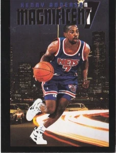 KENNY ANDERSON MAGNIFICENT 7 SKYBOX 1993-94 NEW JERSEY NETS - Picture 1 of 2