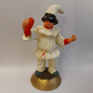 Figura de recuerdo de personaje de yeso vintage Pulcinella Italia Nápoles - 12 cm - Imagen 1 de 13