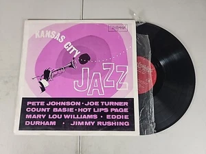 Kansas City Jazz ORIG OZ LP URC UJ537 NM Joe Turner Pete Johnson Count Basie - Imagen 1 de 2