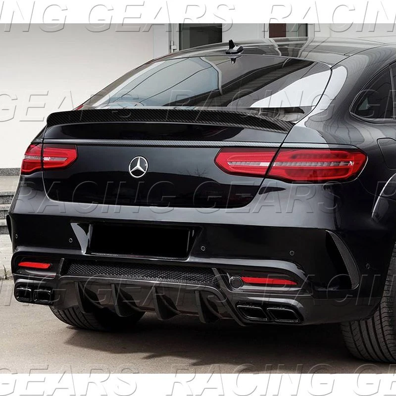 FIT 2016-2019 MERCEDES GLE350 GLE450 COUPE AMG-TYPE CARBON FIBER TRUNK SPOILER - Image 1 of 4