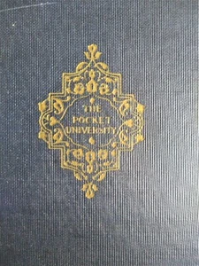 Pocket University 2 vols Autobiographies XVI-1, XVII-1 1925 G+ LN 210313 - Foto 1 di 10