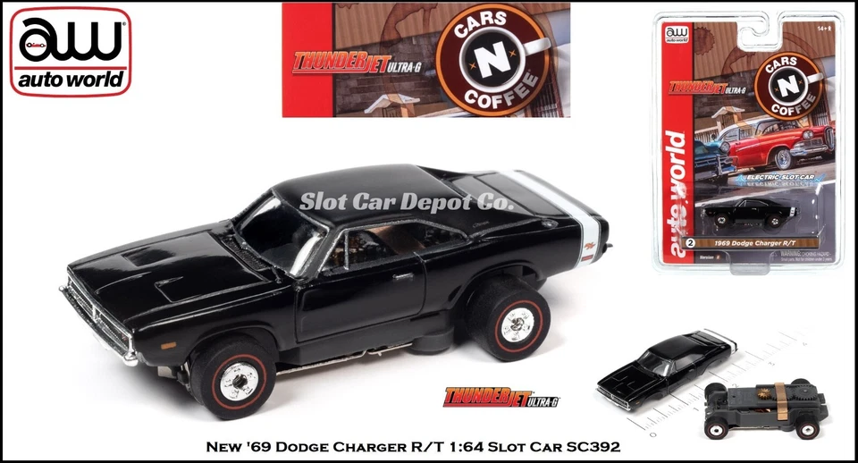 Auto World SC358 Classic TV Series Bat Car HO Scale Electric Slot Car