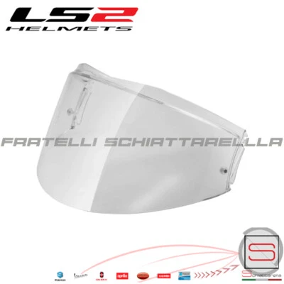 Visiera Visor Trasparente Casco Helmet Modulare Apribile LS2 FF399 Valiant 80... - Immagine 1 di 2