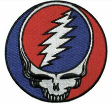 Grateful Dead Official Steal Your Face Large Embroidered Back Patch G042P