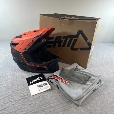 Casco de carbono Leatt MTB Gravity 6.0 V25 adulto M negro naranja bicicleta de montaña Foto 1 de 4