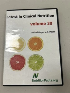 Latest in Clinical Nutrition Volume 30 Dr. Greger's Nutrition Facts. - Picture 1 of 4