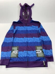 Fortnite Loot Llama Full Zip Hoodie Jacket Full Face Mask Mesh Youth Size XXL - Picture 1 of 12