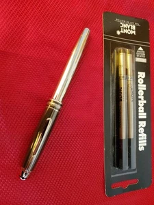 Montblanc Solitaire Hematite Rollerball Pen - Picture 1 of 8