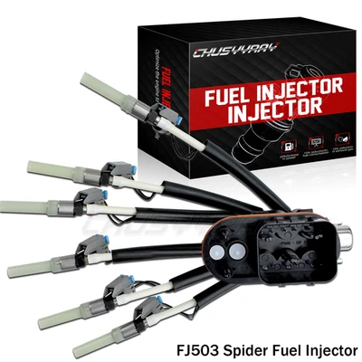 Spider Fuel Injector 6 Cylinder For 1996-1998 Chevrolet C1500 4.3L V6 Engine - Image 1 of 4