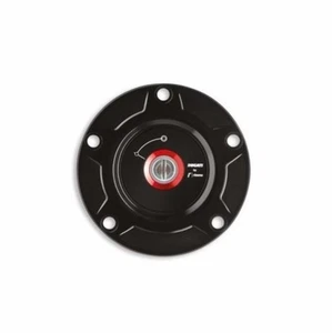 Tappo serbatoio nero,originale 97780051ba,Ducati Superbike / Streetfighter V4-V2 - Picture 1 of 2