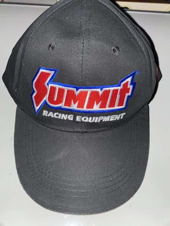 Gorra Summit Racing negra ajustable con logotipo bordado totalmente nueva Foto 1 de 1