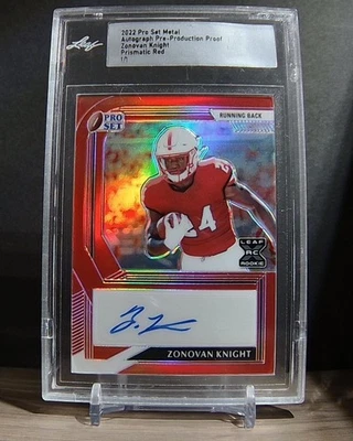 2022 Leaf Zonovan Knight 1/1 Preproduction proof - Image 1 of 3