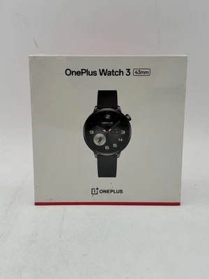 OnePlus Watch 3 - 43mm - Black Steel - NEW SEALED Fast Free Shipping - Image 1 of 4
