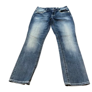 Miss Me Women Jeans Bootcut Embellished Pockets Medium Wash Size 31 - Bild 1 von 15
