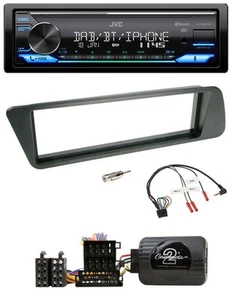 JVC Bluetooth DAB USB Lenkrad Autoradio für Peugeot 306 1998-2001 - Bild 1 von 10