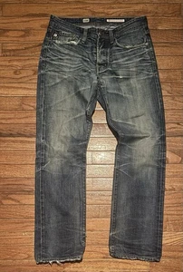 Pantalones de mezclilla AG Adriano Goldschmied para hombre 31x32 The Protege pierna recta - Imagen 1 de 3