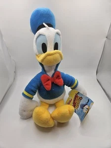Disney Donald Duck Plüsch Mickey und der Roadster Rennfahrer Serie 9 Zoll Neu mit Etikett - Bild 1 von 6