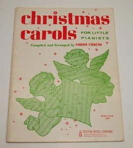 Libro de villancicos de piano vintage villancicos para pequeños pianistas Louise Curcio - Imagen 1 de 10