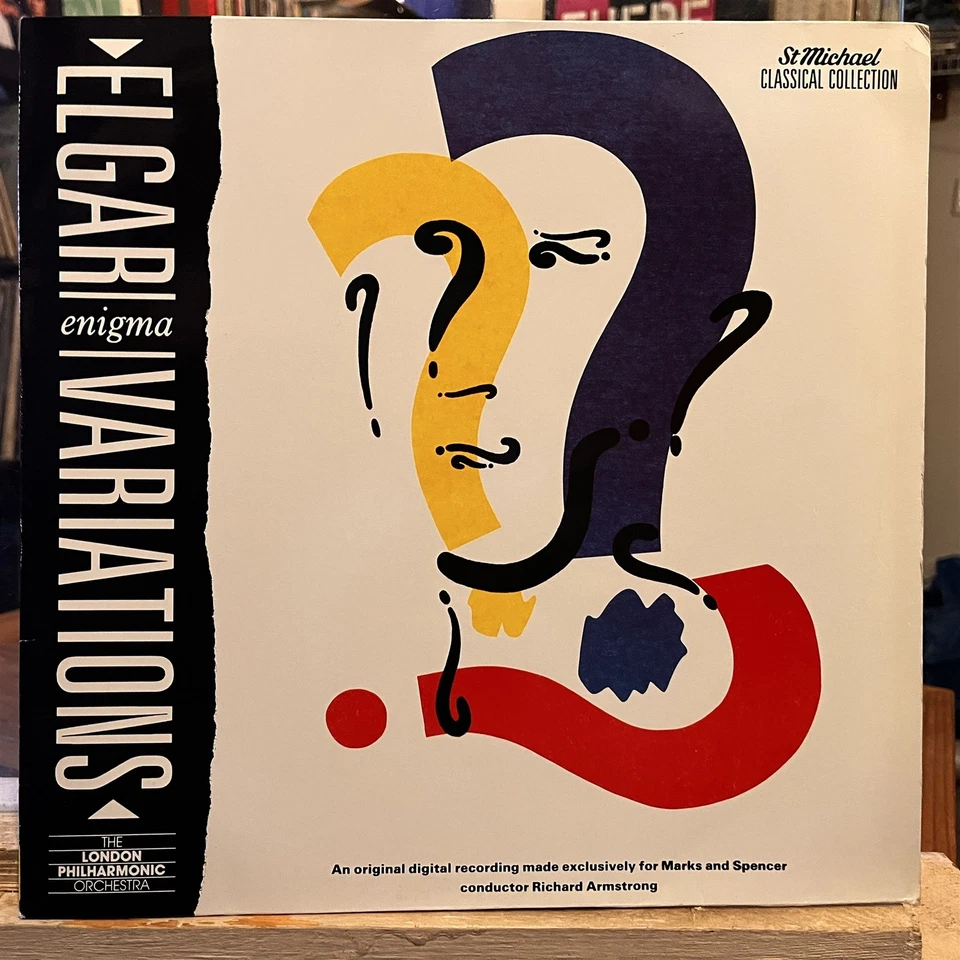 [CLASSICAL]~EXC LP~ELGAR~RICHARD ARMSTRONG~Elgar Enigma Variations~{1986]~UK IMP - Image 1 of 4