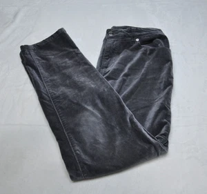 DG2 Diane Gilman Pants Womens 6P Velvet Feel Corduroy Straight Leg Stretch - Picture 1 of 8