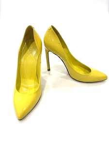Gucci Yellow Patent Leather Heels | Size 38.5 - Picture 1 of 13