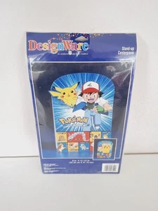 Centro de mesa Design Ware Pokemon 1999 de pie decoración 8"x 12,5" nuevo - Imagen 1 de 4