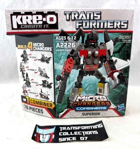Transformers Kre-O Create It Micro Changers Combiners Superion A2226 Set MISB - Picture 1 of 2