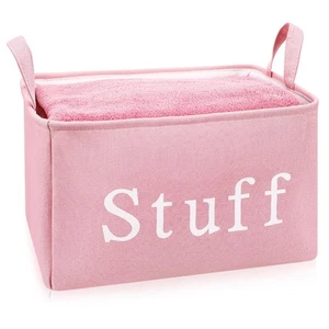 Storage Basket - Fabric Storage Bins For Clothes - Foldable Storage Cubes Org... - Picture 1 of 9